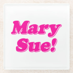 Dessous-de-verre En Verre Mary Sue !