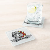 Dessous-de-verre En Verre Mason Bulldogs (Incliné)