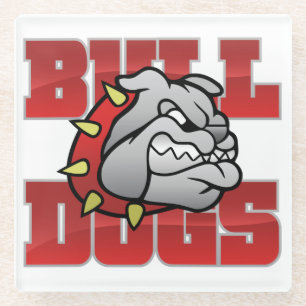 Dessous-de-verre En Verre Mason Bulldogs #5