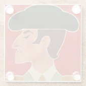 Dessous-de-verre En Verre Matador espagnol | Espagne (Dos)