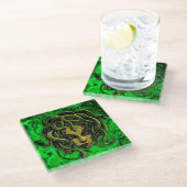 Dessous-de-verre En Verre Medusa (Incliné)