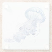 Dessous-de-verre En Verre Méduse (Dos)