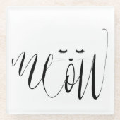 Dessous-de-verre En Verre Meow Cat (Devant)