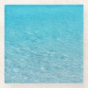 Dessous-de-verre En Verre Mer bleue claire