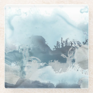 Dessous-de-verre En Verre Mer Forestière