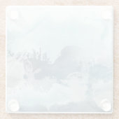 Dessous-de-verre En Verre Mer Forestière (Dos)