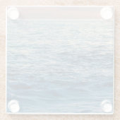 Dessous-de-verre En Verre Mer ouverte (Dos)