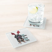 Dessous-de-verre En Verre Merci pour chaque petit truc (Incliné)