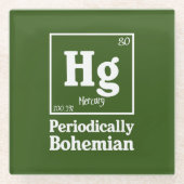 Dessous-de-verre En Verre Mercure (Devant)