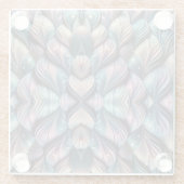 Dessous-de-verre En Verre Mermaid Whispers (Dos)