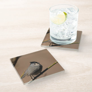 Dessous-de-verre En Verre Mésange_Coaster