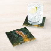 Dessous-de-verre En Verre Midété Eve Edward Robert Hughes (Incliné)