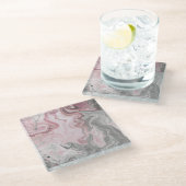 Dessous-de-verre En Verre Minéraux vierges (Incliné)