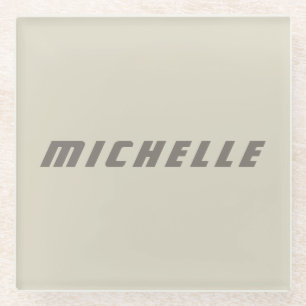 Dessous-de-verre En Verre Minimaliste Moderne Science-Fiction Professionnell