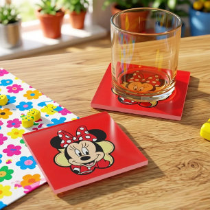 Dessous-de-verre En Verre Minnie