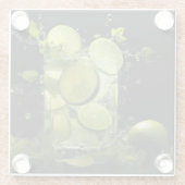 Dessous-de-verre En Verre Mojito Splash (Dos)