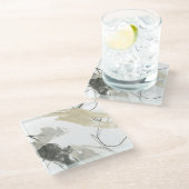 Dessous-de-verre En Verre Moment monochrome (Incliné)