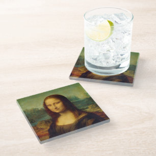 Dessous-de-verre En Verre Mona Lisa   Léonard de Vinci
