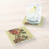 Dessous-de-verre En Verre Monter une échelle (Incliné)