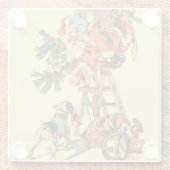 Dessous-de-verre En Verre Monter une échelle (Dos)