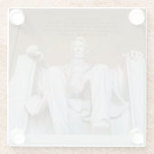 Dessous-de-verre En Verre Monuments | the Lincoln Memorial (Dos)