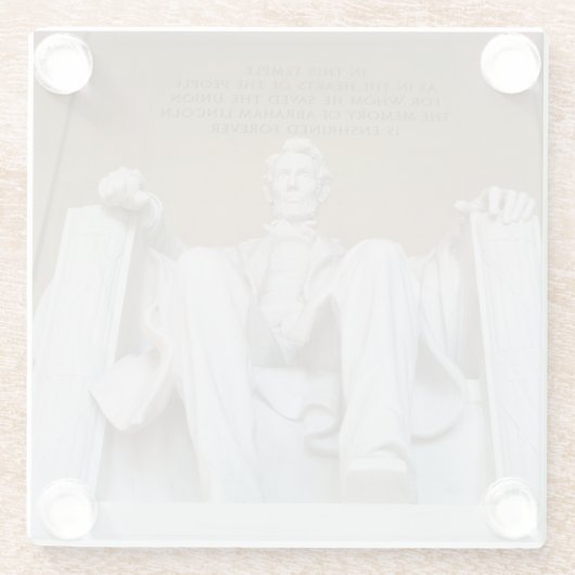 Dessous-de-verre En Verre Monuments | the Lincoln Memorial (Dos)