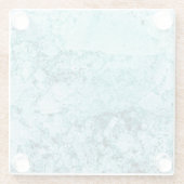 Dessous-de-verre En Verre morceaux d'intégration mentale (Dos)