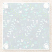 Dessous-de-verre En Verre motif (Dos)