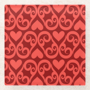 Dessous-de-verre En Verre Motif 2 de Valentine