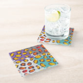 Dessous-de-verre En Verre Motif animal de faune (Incliné)