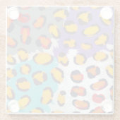 Dessous-de-verre En Verre Motif animal de faune (Dos)