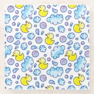 Dessous-de-verre En Verre motif de lavage