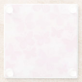 Dessous-de-verre En Verre Motif de papillon 2 (Dos)