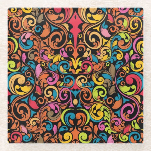 Dessous-de-verre En Verre Motif génial (Devant)