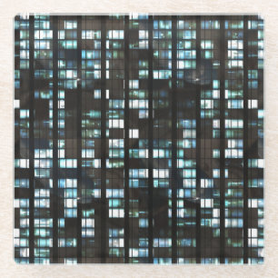 Dessous-de-verre En Verre Motif lumineux de fenêtres