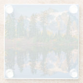 Dessous-de-verre En Verre Mount Shuksan mirrored in Reflection Lake (Dos)