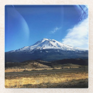 Dessous-de-verre En Verre Mt. Shasta, CA