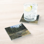 Dessous-de-verre En Verre Muir Creek, Oregon (Incliné)