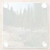 Dessous-de-verre En Verre Muir Creek, Oregon (Dos)