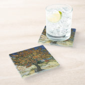 Dessous-de-verre En Verre Mulberry Tree par van Gogh (Incliné)