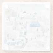 Dessous-de-verre En Verre Mykonos Grèce (Dos)