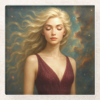 Dessous-de-verre En Verre Mystik Woman