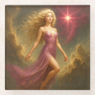 Dessous-de-verre En Verre Mystik Woman