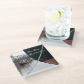 Dessous-de-verre En Verre Navires (Incliné)