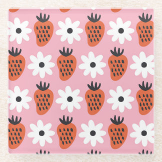 Dessous-de-verre En Verre néon or, lumières abstraites colorées.