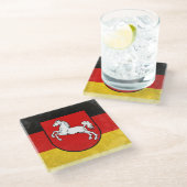 Dessous-de-verre En Verre Niedersachsen (Incliné)