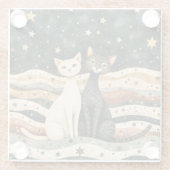 Dessous-de-verre En Verre Night Sky (Dos)