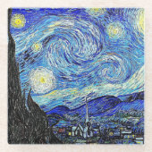 Dessous-de-verre En Verre Night Starry Night (Devant)
