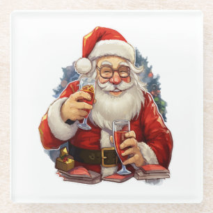 Dessous-de-verre En Verre Noël