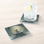 Dessous-de-verre En Verre Noël (Incliné)